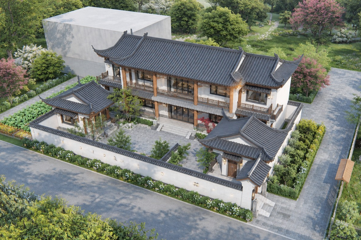 安徽阜阳吕家中式三合院