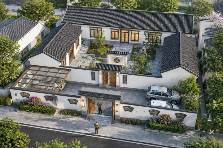 河北廊坊王家三合院