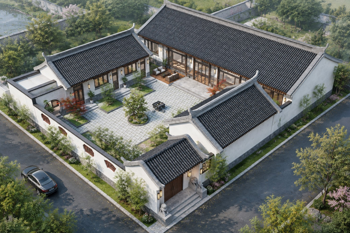 河北廊坊石家三合院