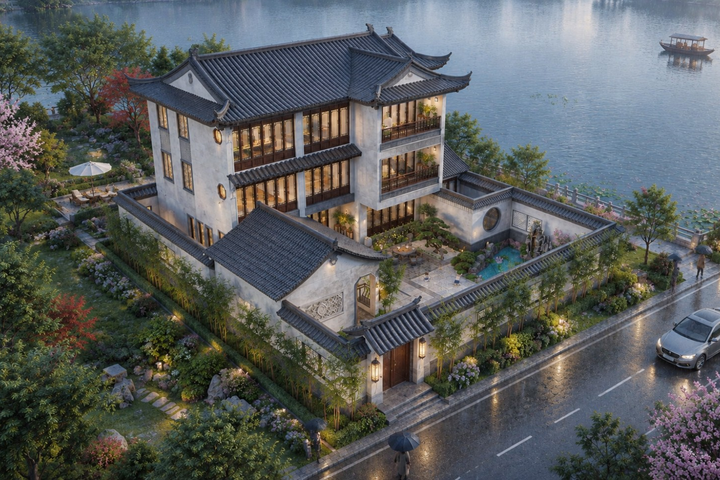 江苏苏州石家中式宅院