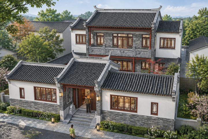 湖南邵阳段家中式宅院