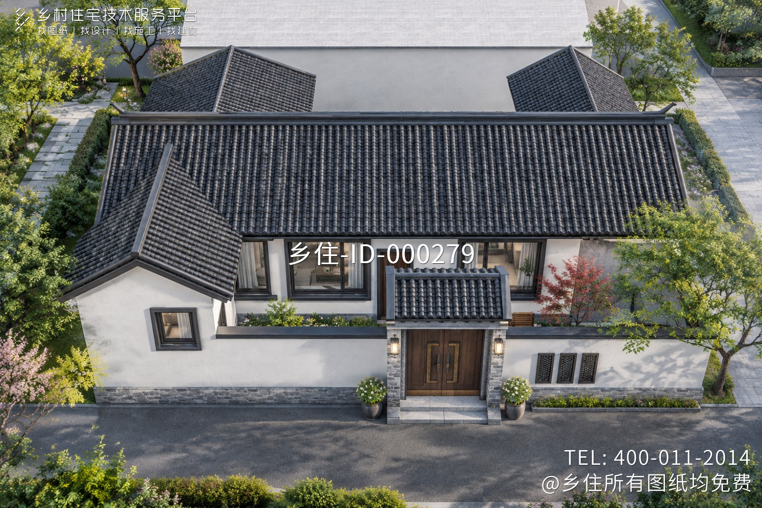 北京通州张家新中式别墅