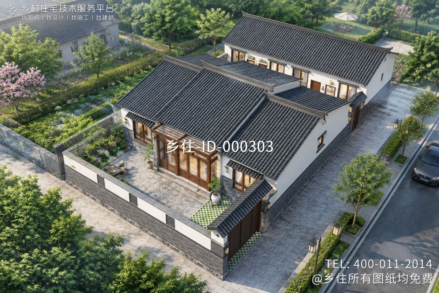 北京顺义马家新中式别墅