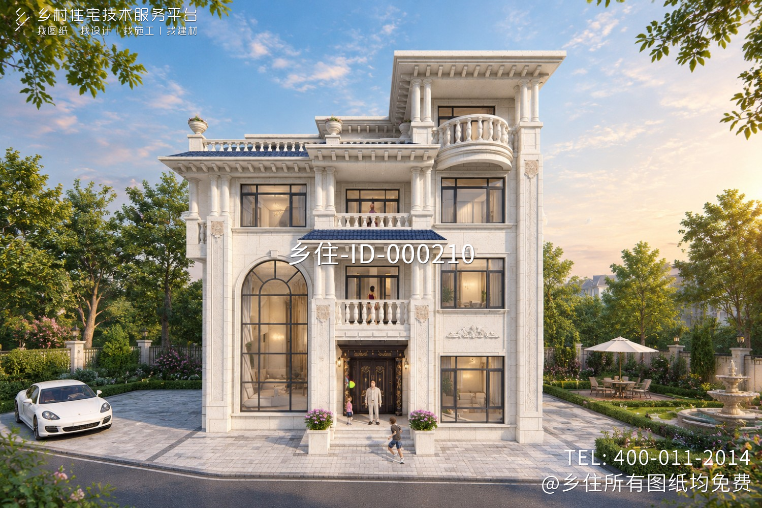 福建泉州黄家欧式别墅