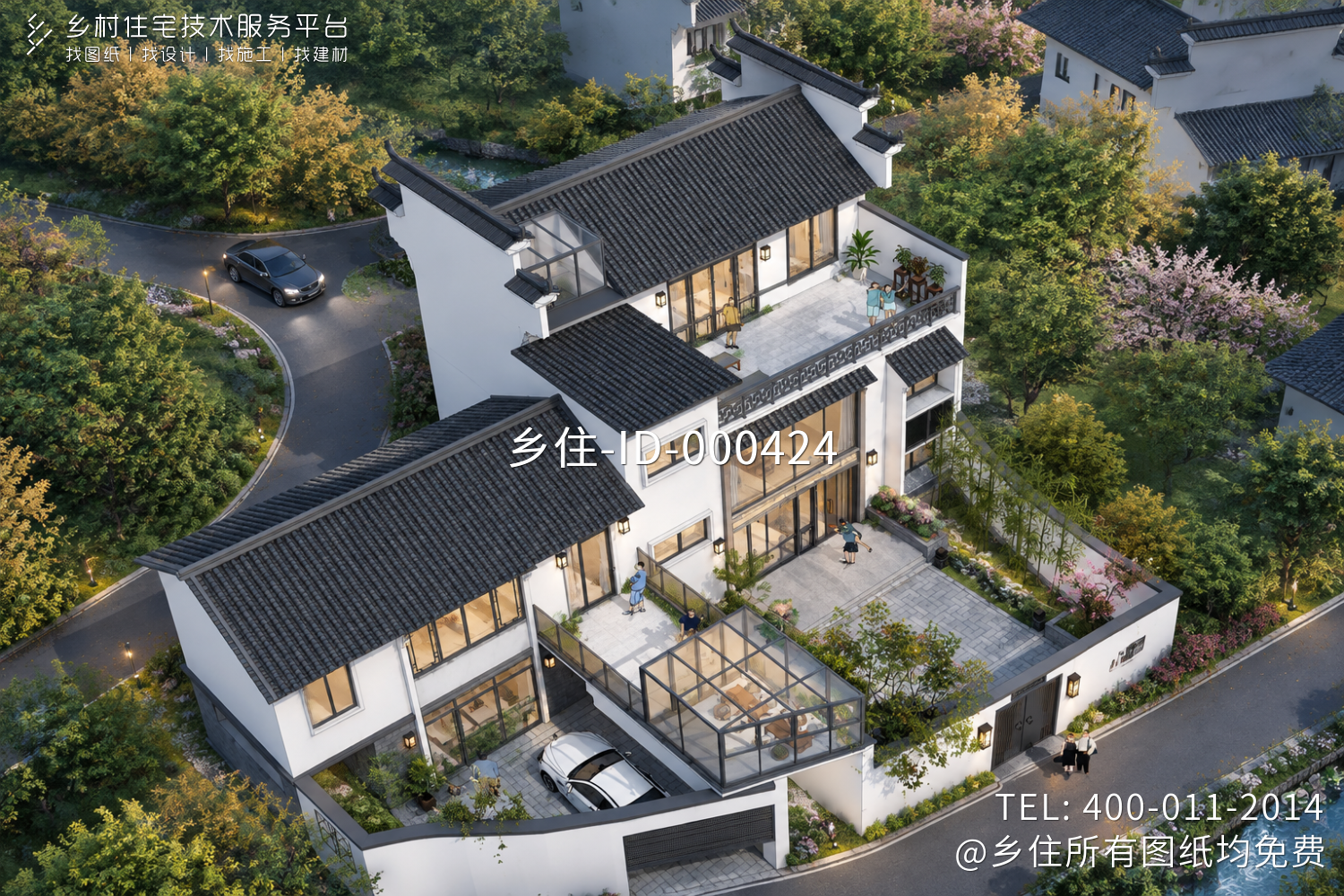 江西九江陈家新中式别墅
