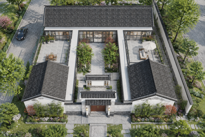 北京通州王家新中式三合院