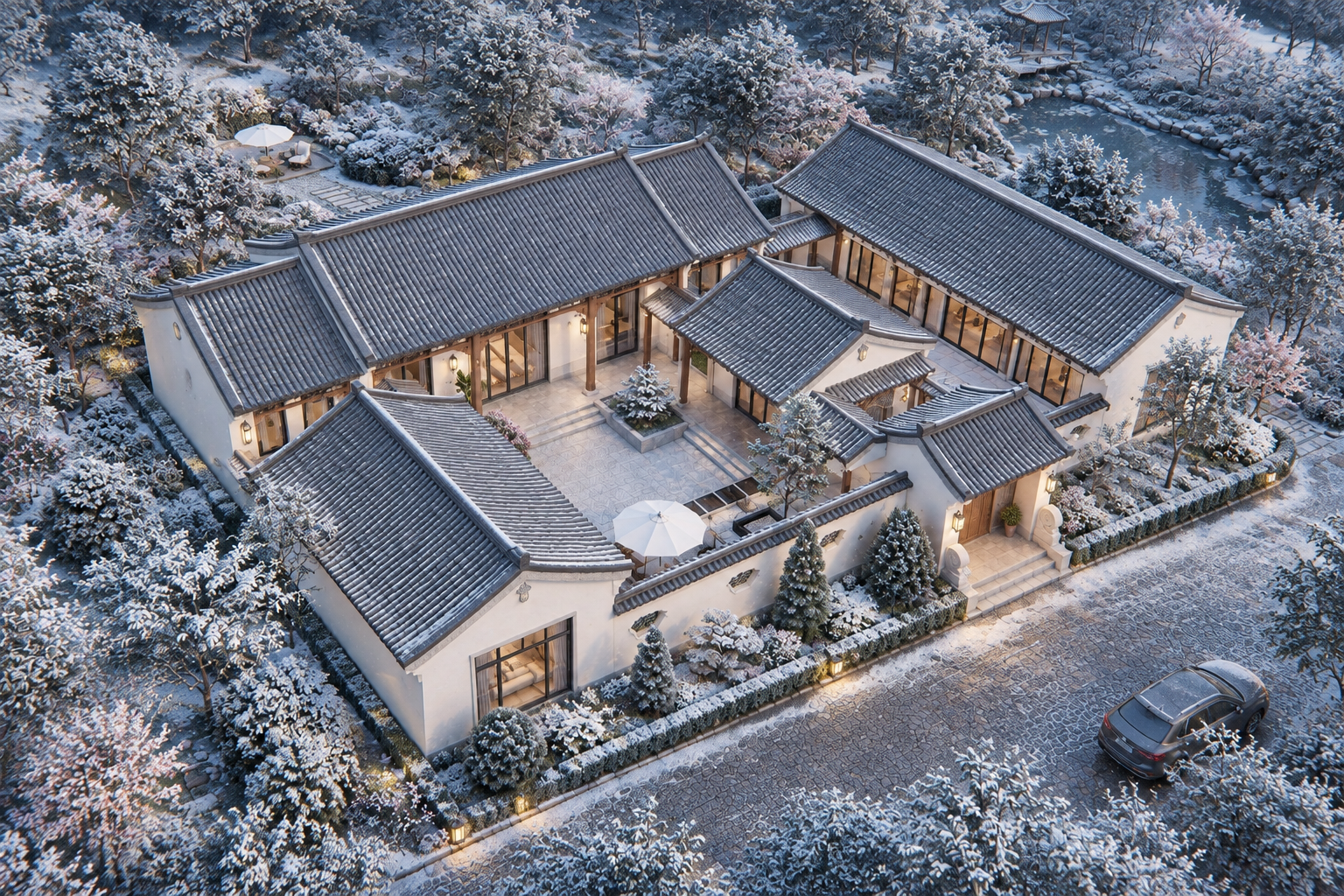 湖南长沙蔡家中式合院