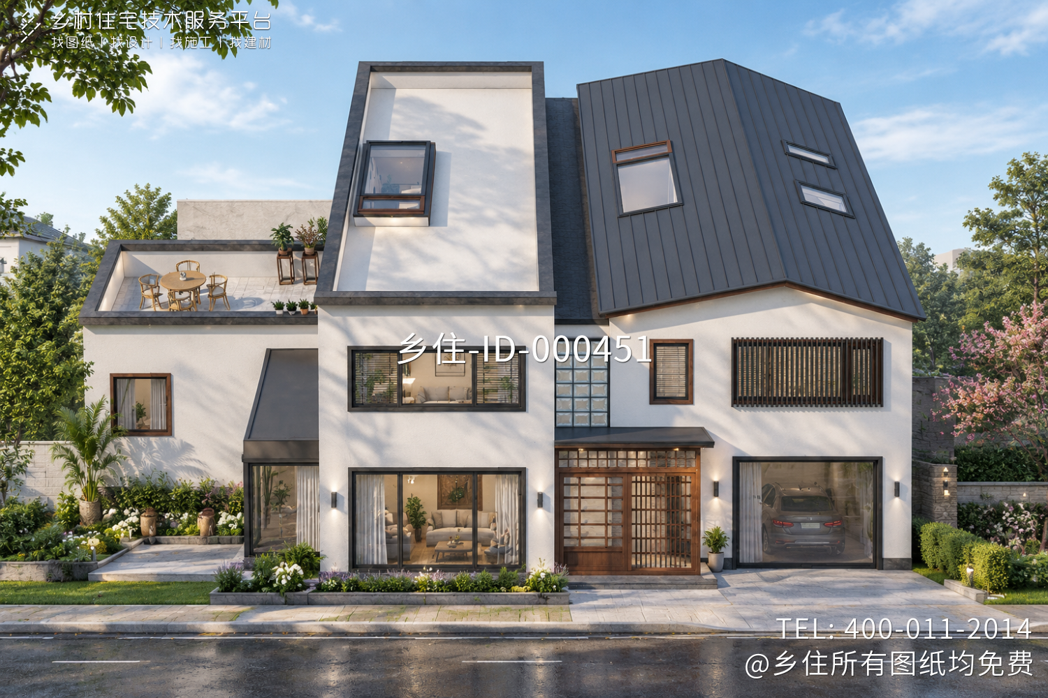 北京顺义赵家日式自建房