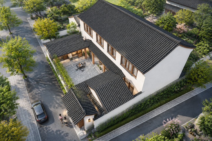 山东潍坊冯家三合院