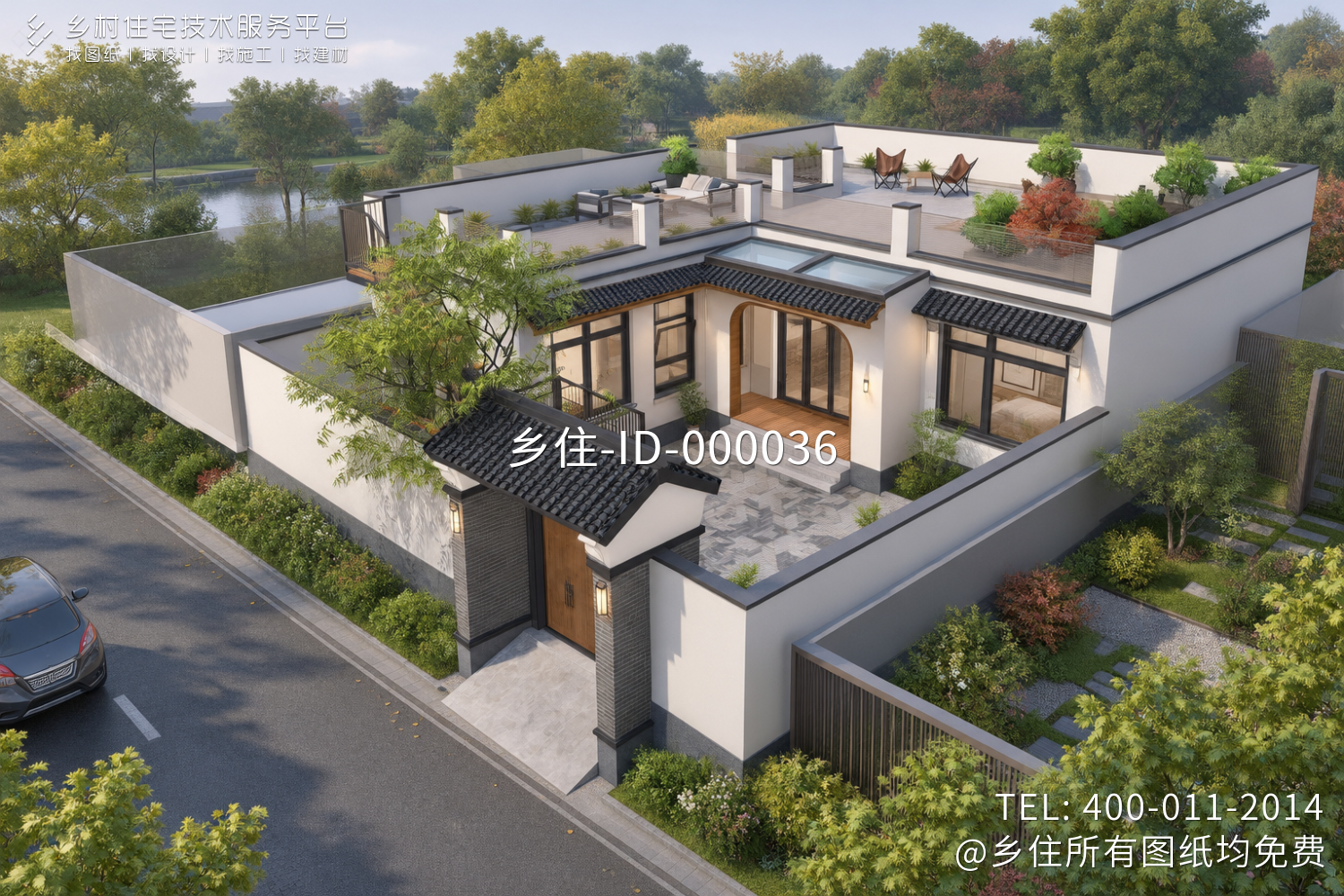 北京通州马家新中式宅院