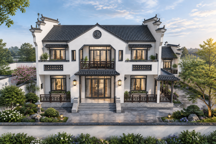 湖南衡阳曾家徽派住宅