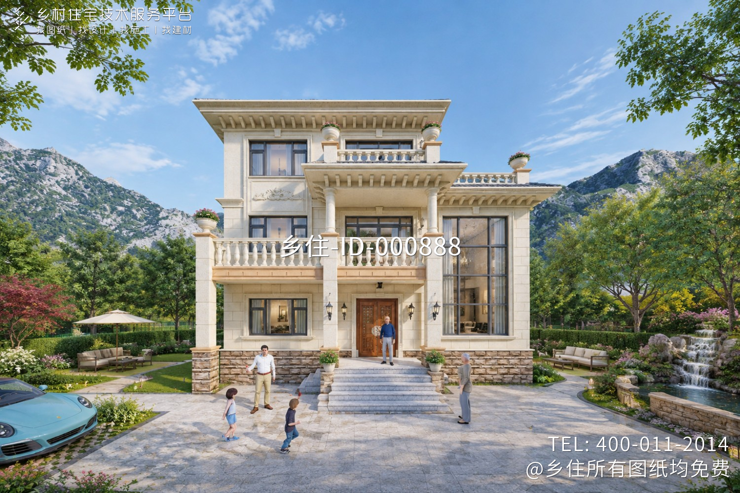 福建泉州刘家欧式别墅