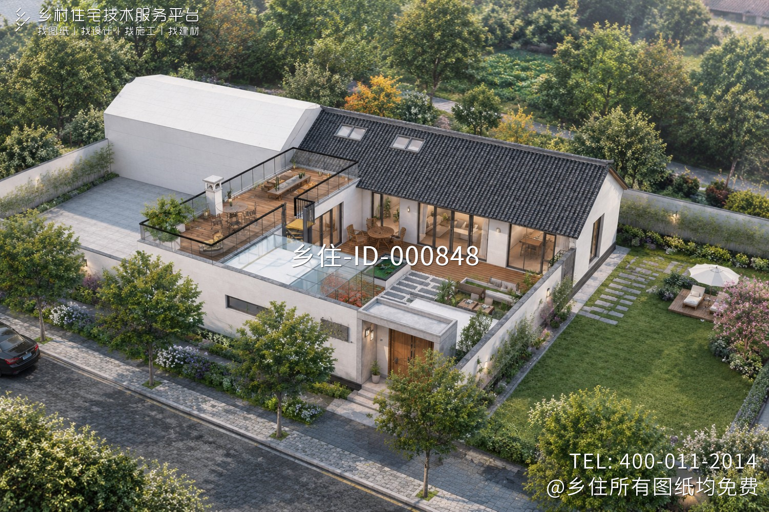 北京通州闫家新中式宅院