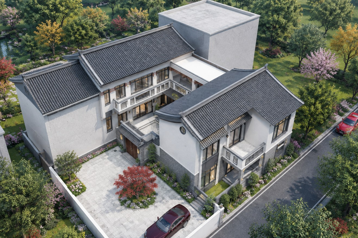 广西合浦莫家中式合院