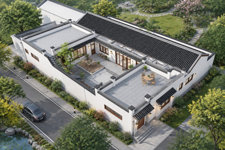 北京怀柔孙家三合院