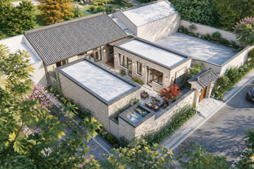 北京延庆闫家中式三合院