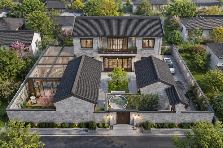 北京平谷闫家三合院