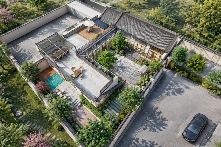 北京延庆田家新中式宅院