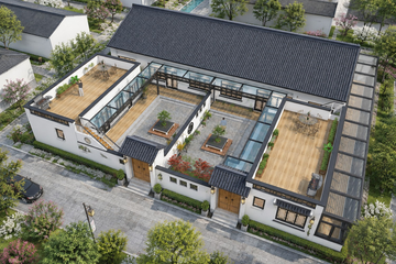 北京密云李家双拼三合院