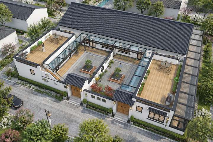 北京密云李家双拼三合院