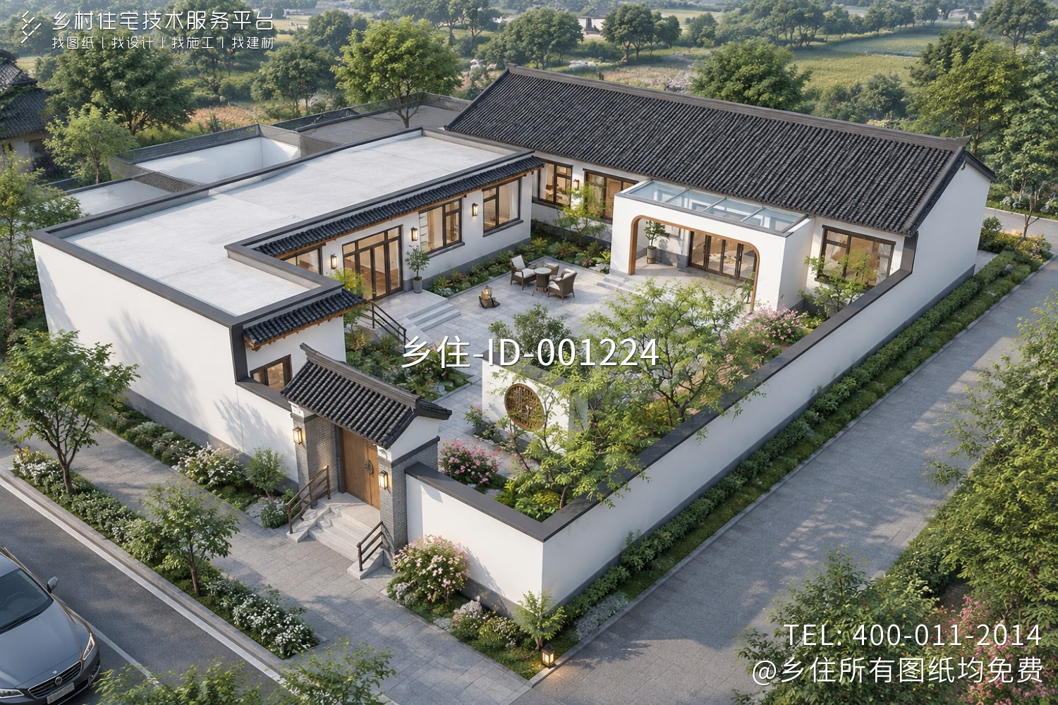 亳州巩家新中式宅院别墅图纸