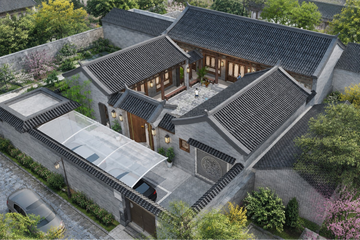 河北廊坊郭家三合院
