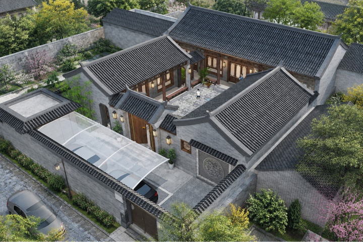 河北廊坊郭家三合院