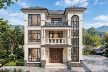 福建福州兰家欧式别墅