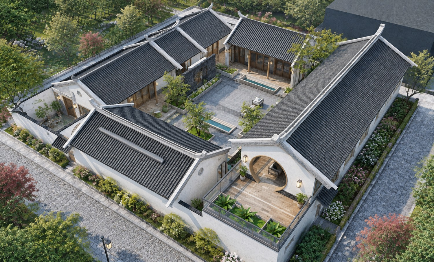 湖南常德庞家四合院