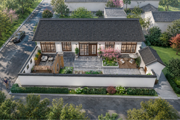 北京顺义吕家新中式宅院