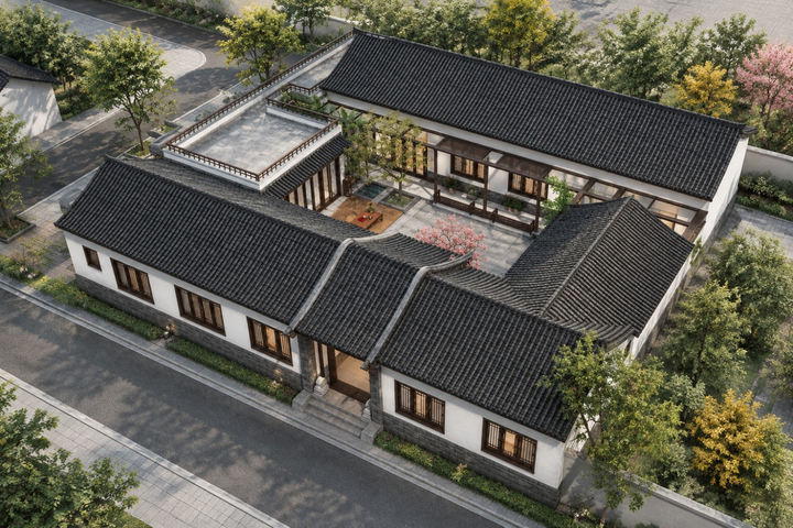 北京密云董家四合院