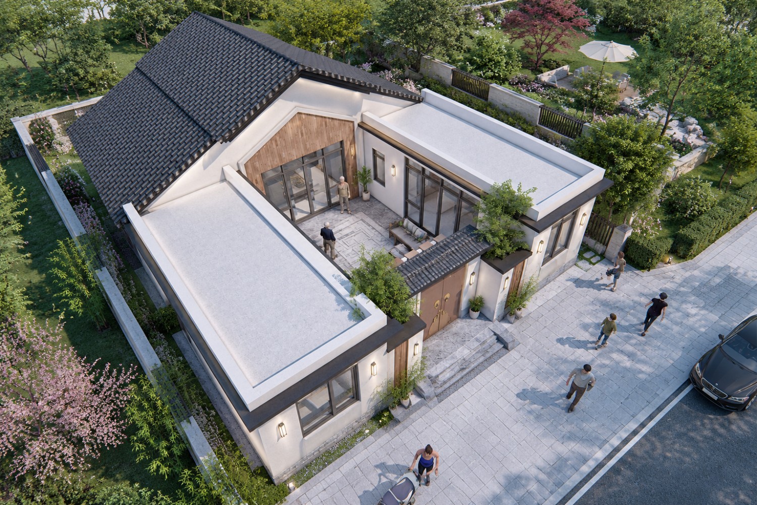 福建厦门陈家中式别墅
