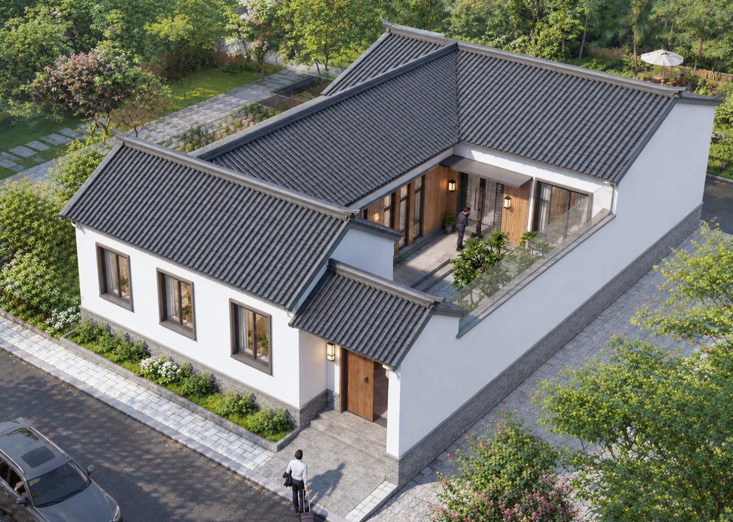 北京通州小屯村付家中式宅院