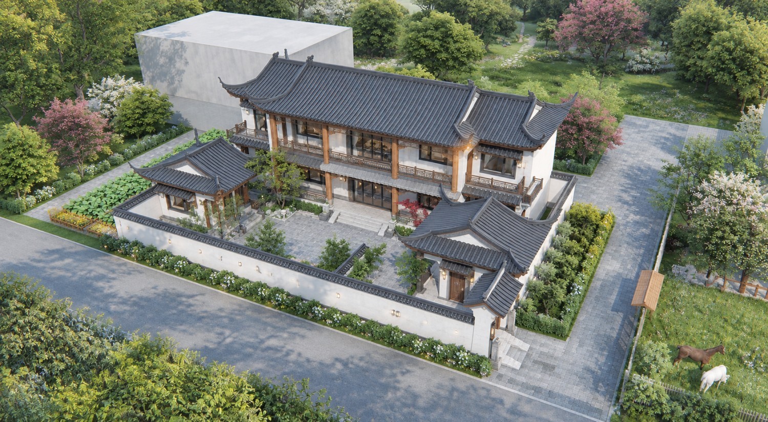 安徽阜阳吕家中式三合院