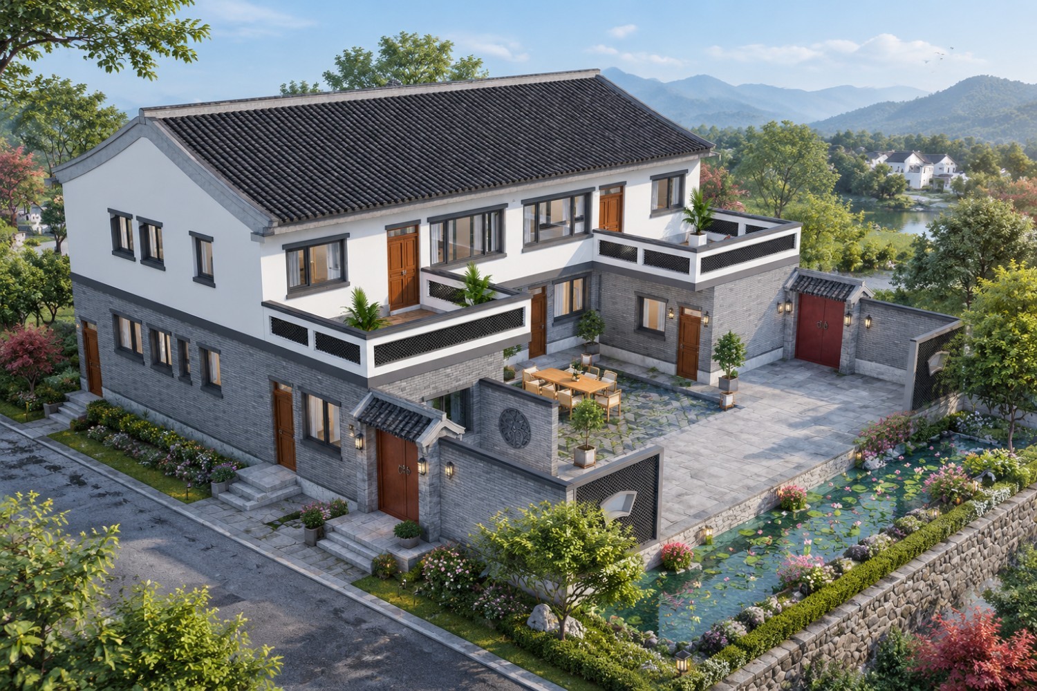 四川广元马家新中式住宅
