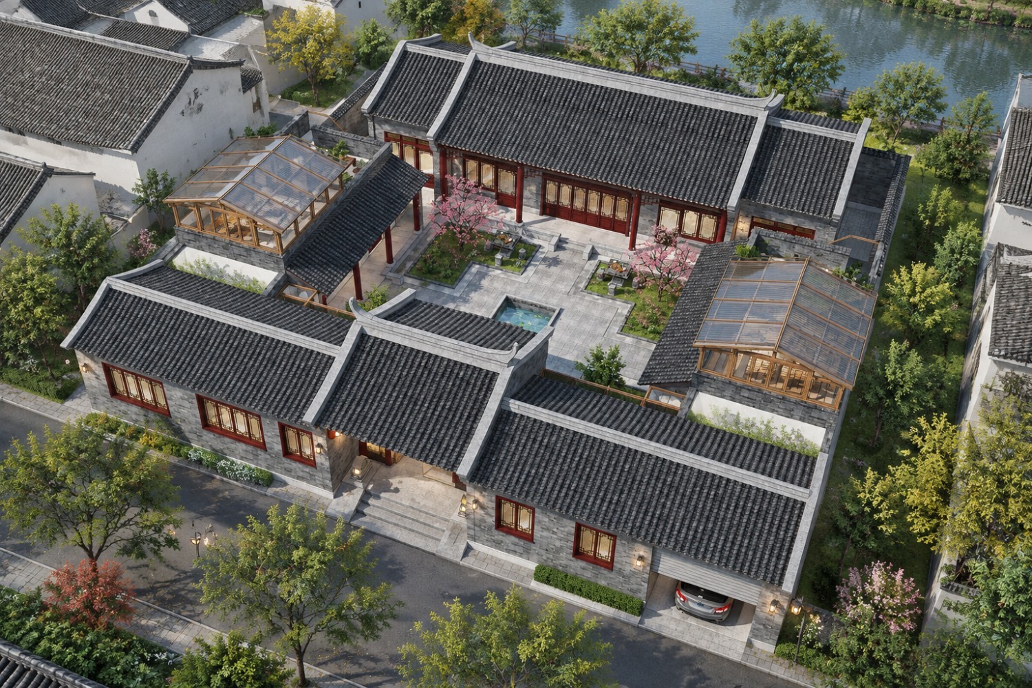 湖南邵阳易家四合院