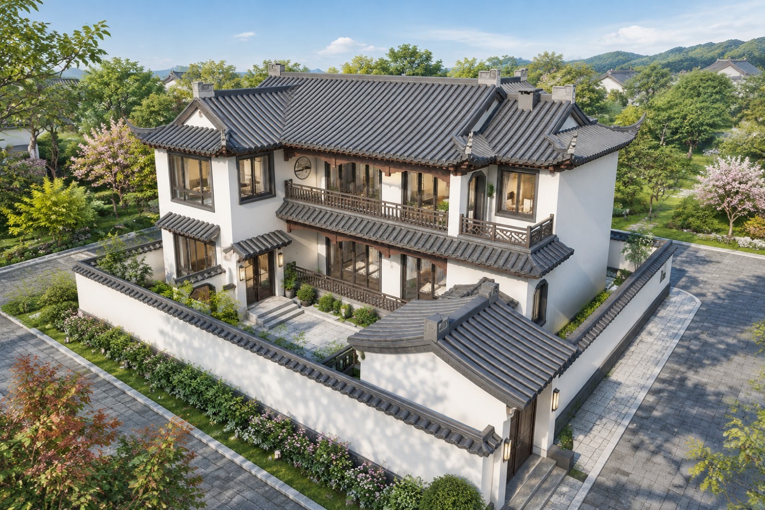 山东淄博李家中式宅院