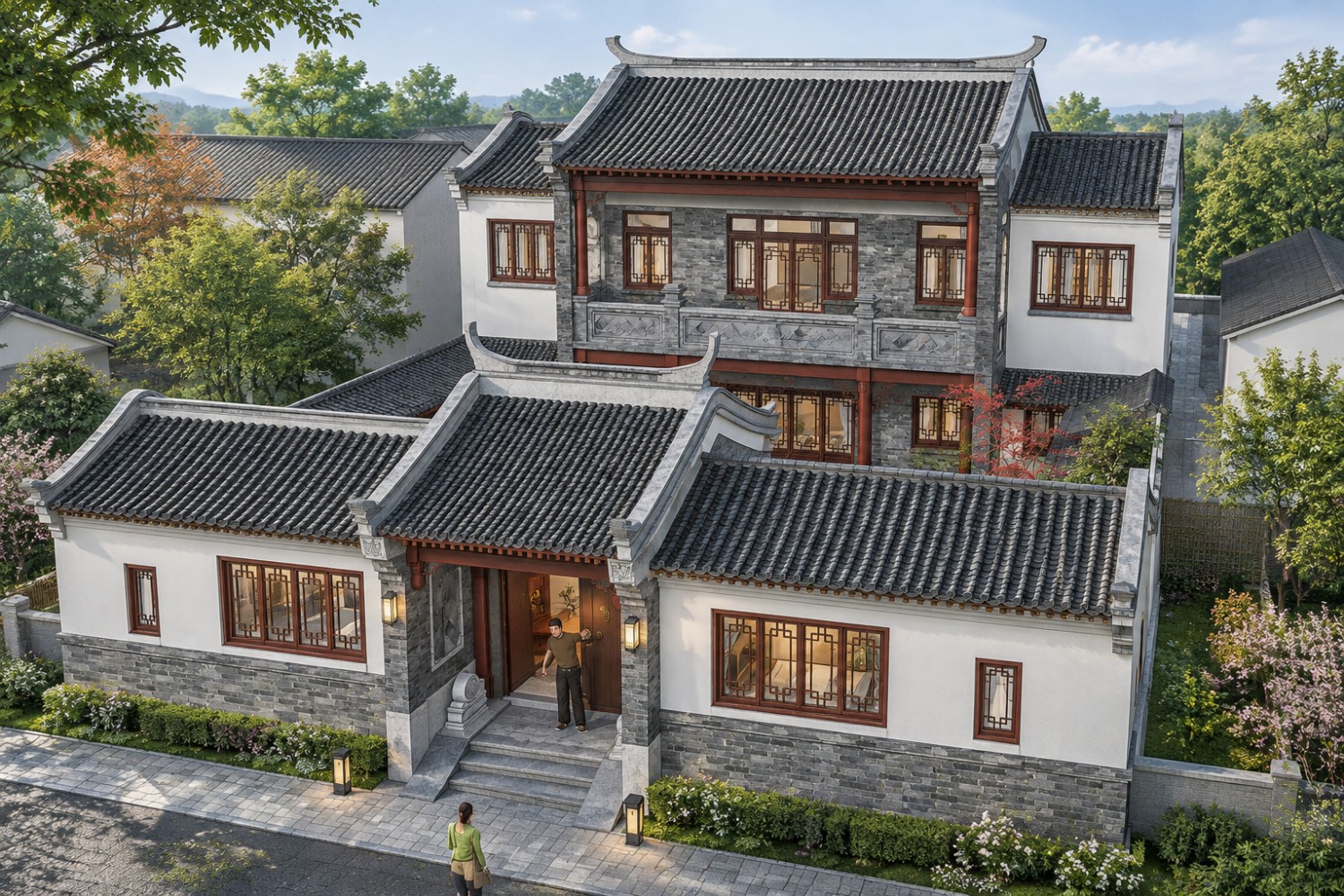 湖南邵阳段家中式宅院