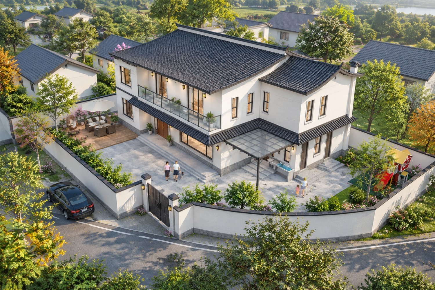 江西吉安郭家中式宅院